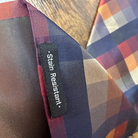 Croft & Barrow Geometric Multi-color Silk Tie - Picture 6 of 7